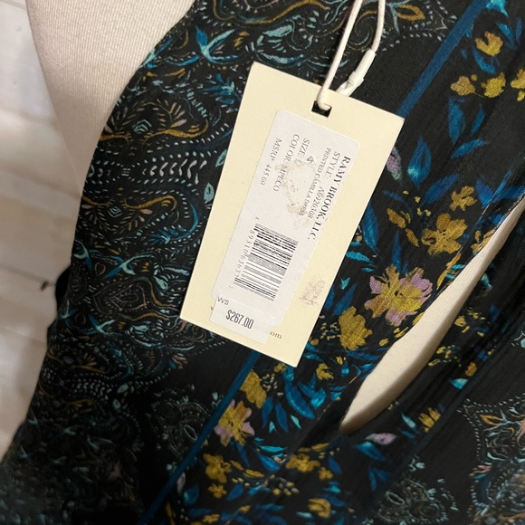 NWT Ramy brook Camilla silk mini dress size L - Picture 6 of 11